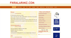 Desktop Screenshot of fikralarimiz.com