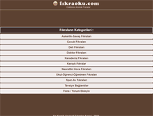 Tablet Screenshot of fikralarimiz.com